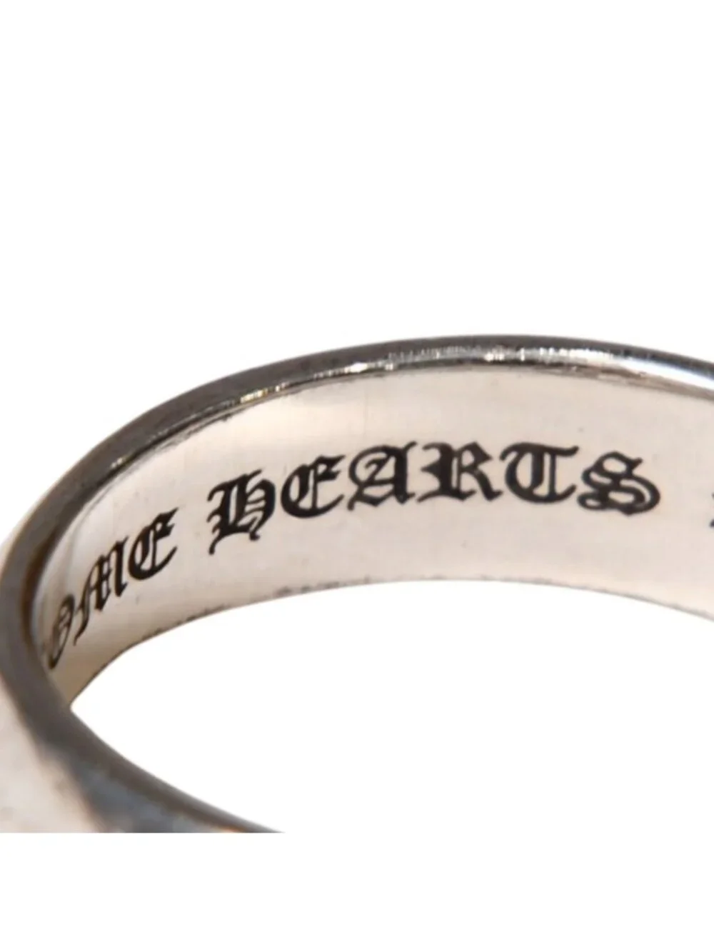 Chrome Hearts Dbl Chomper Double Ring 925 Sterling Silver Matty